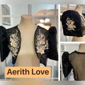 Filipiniana Bolero Lady barong Traditional National Costume embroidery XXL